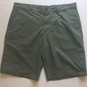 Hurley Nike Dri Fit Hybrid Board Shorts Olive 36